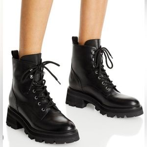 NEW Marc Fisher Lucien Lace Up Boots